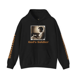 Ambitious Adolescence "God's Soldier" Young Woman version  Unisex Heavy Blend™ Hooded Sweatshirt