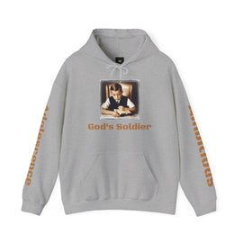 Ambitious Adolescence "God's Soldier" Young Male Unisex Heavy Blend™ Hooded Sweatshirt