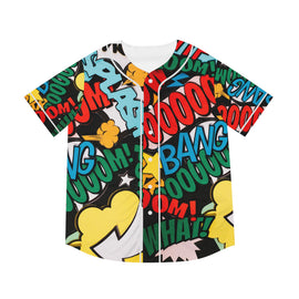 Ambitious Parents Men's Baseball Jersey (AOP)