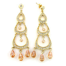 Gold 925 Sterling Silver Earrings