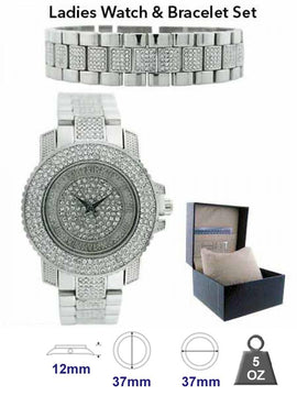 Watch & Bracelet set for women