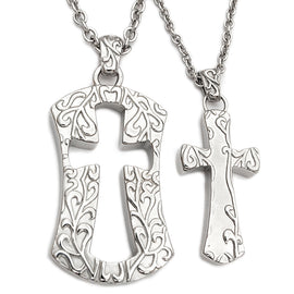 Couple Cross Necklaces