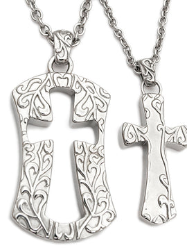 Couple Cross Necklaces