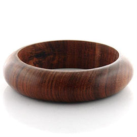 Wood Bangle with No Stone