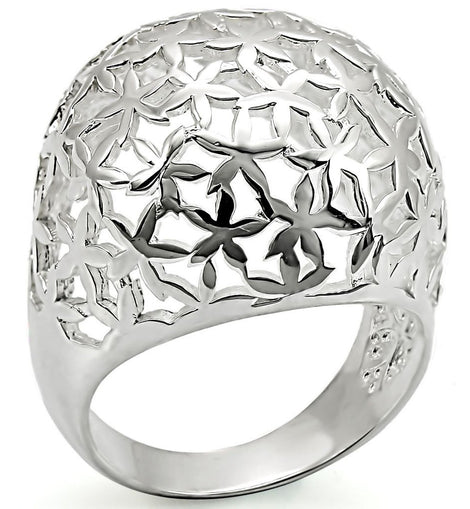 LOS384 - Silver 925 Sterling Silver Ring with No Stone